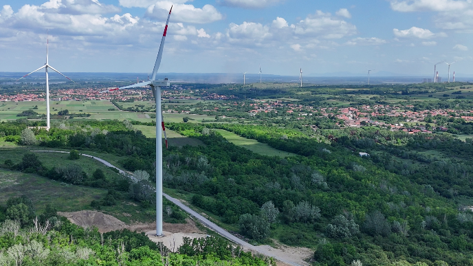 Probni rad vetroparka Kostolac